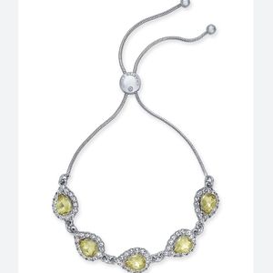 Charter Club Crystal & Stone Slider Bracelets